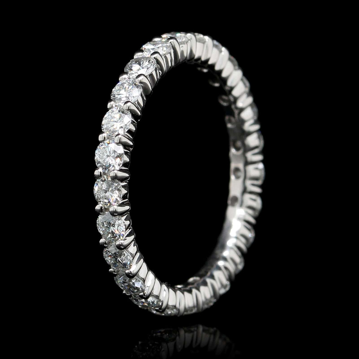 Platinum Estate Diamond Eternity Band