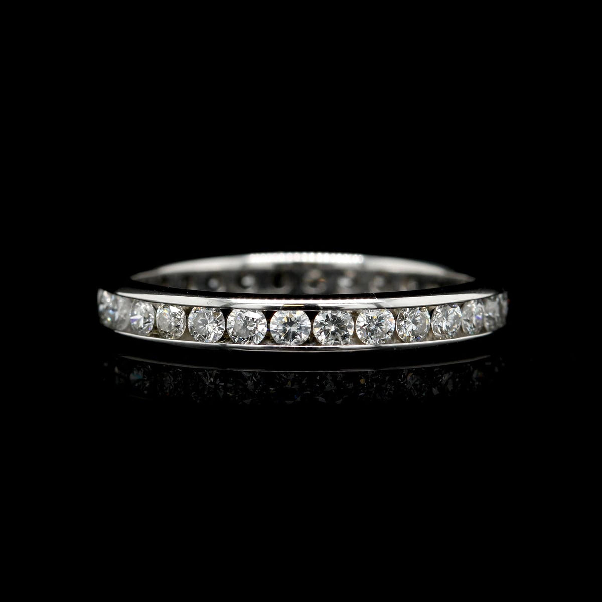 Platinum Estate Diamond Eternity Band