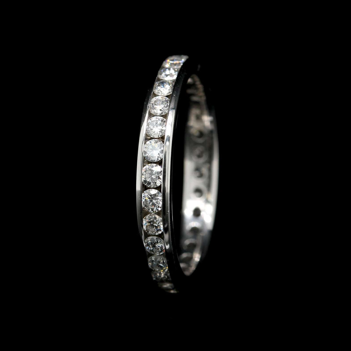 Platinum Estate Diamond Eternity Band