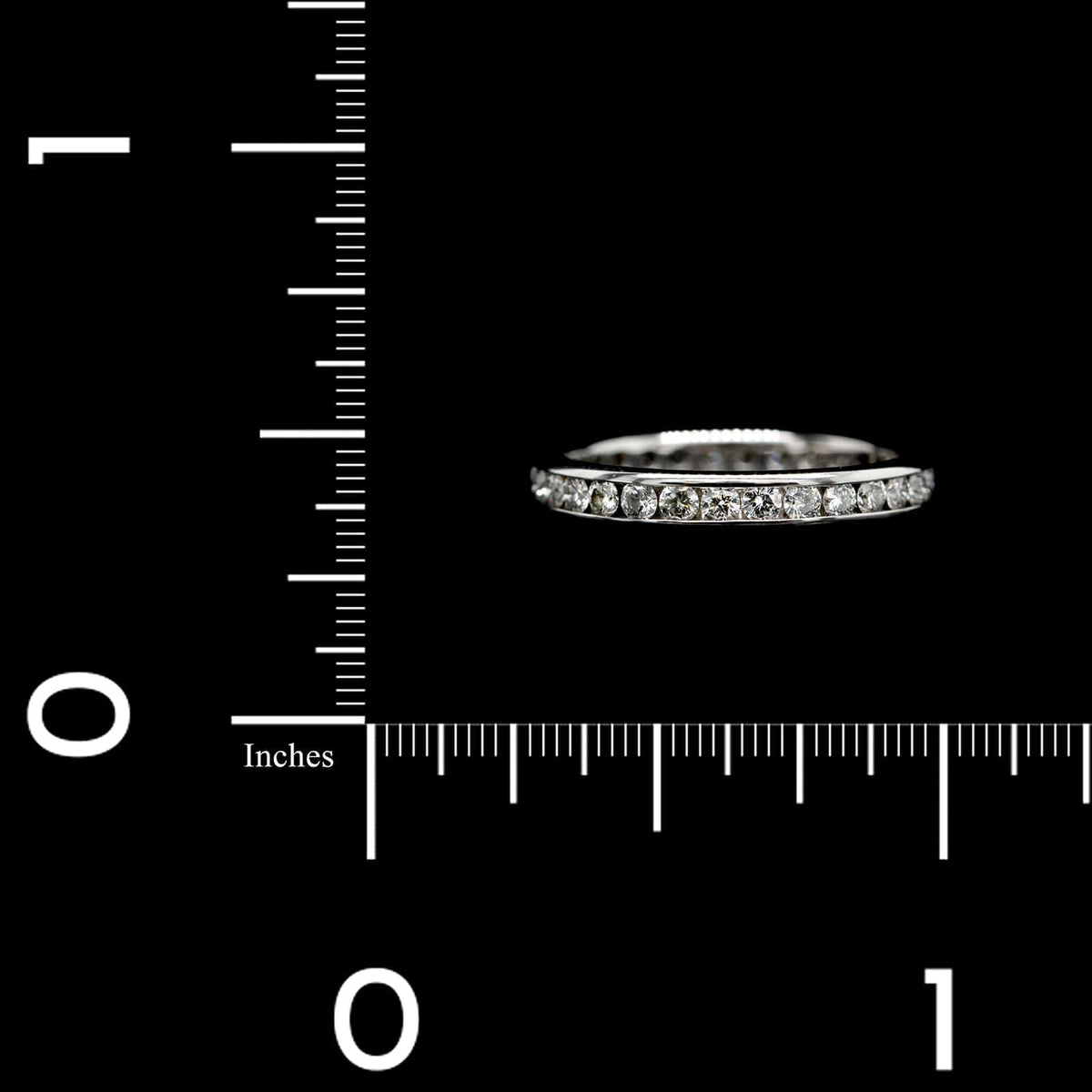 Platinum Estate Diamond Eternity Band