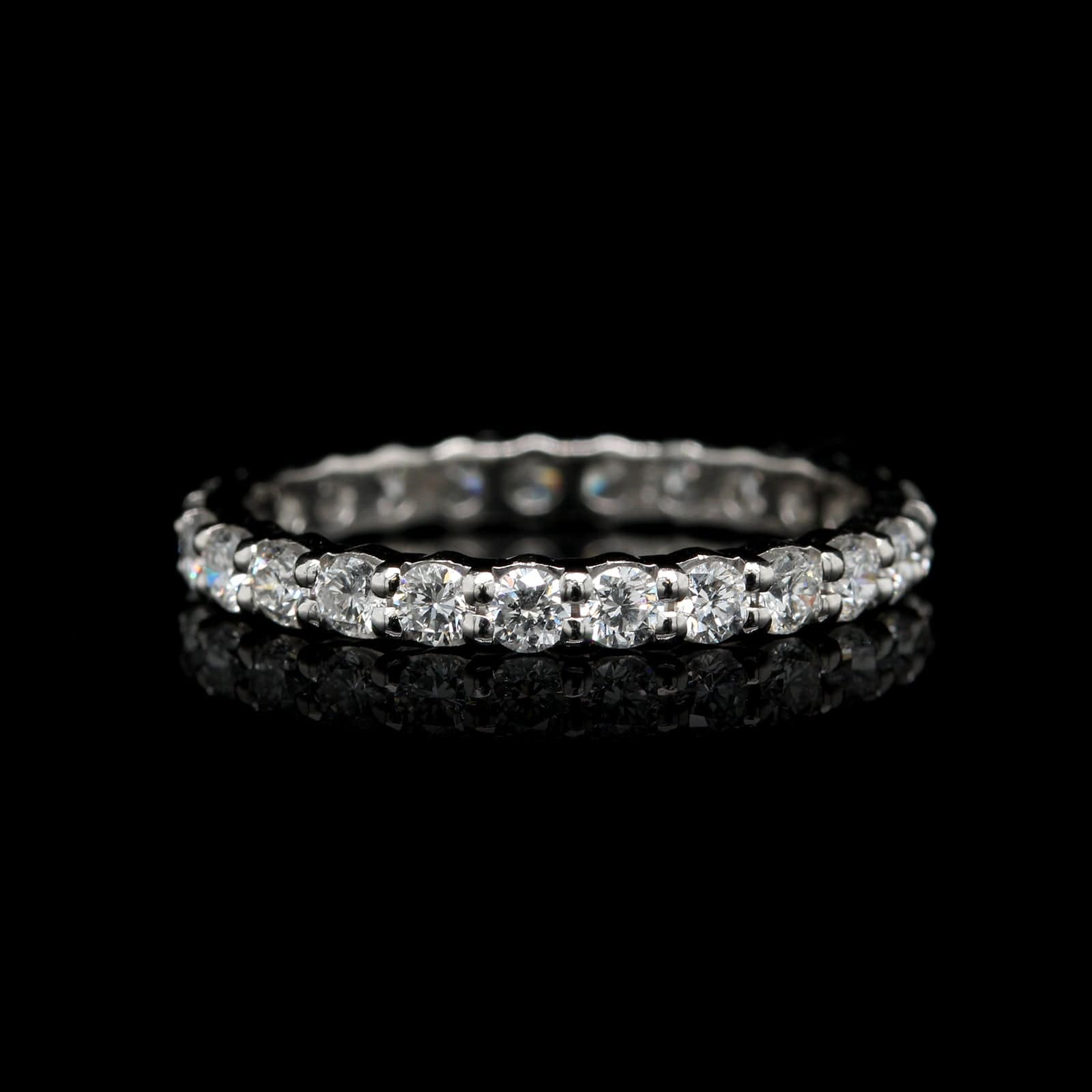 Platinum Estate Diamond Eternity Band