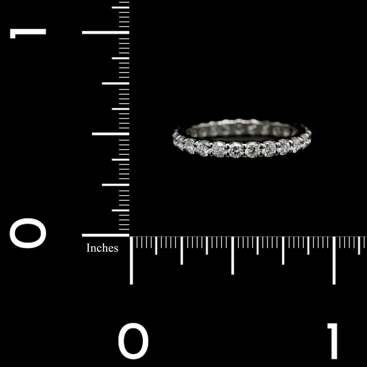 Platinum Estate Diamond Eternity Band