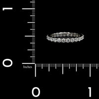 Platinum Estate Diamond Eternity Band