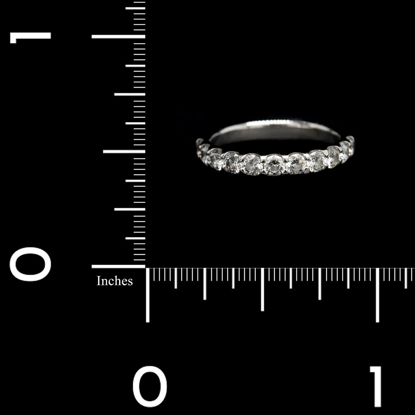 Platinum Estate Diamond Band