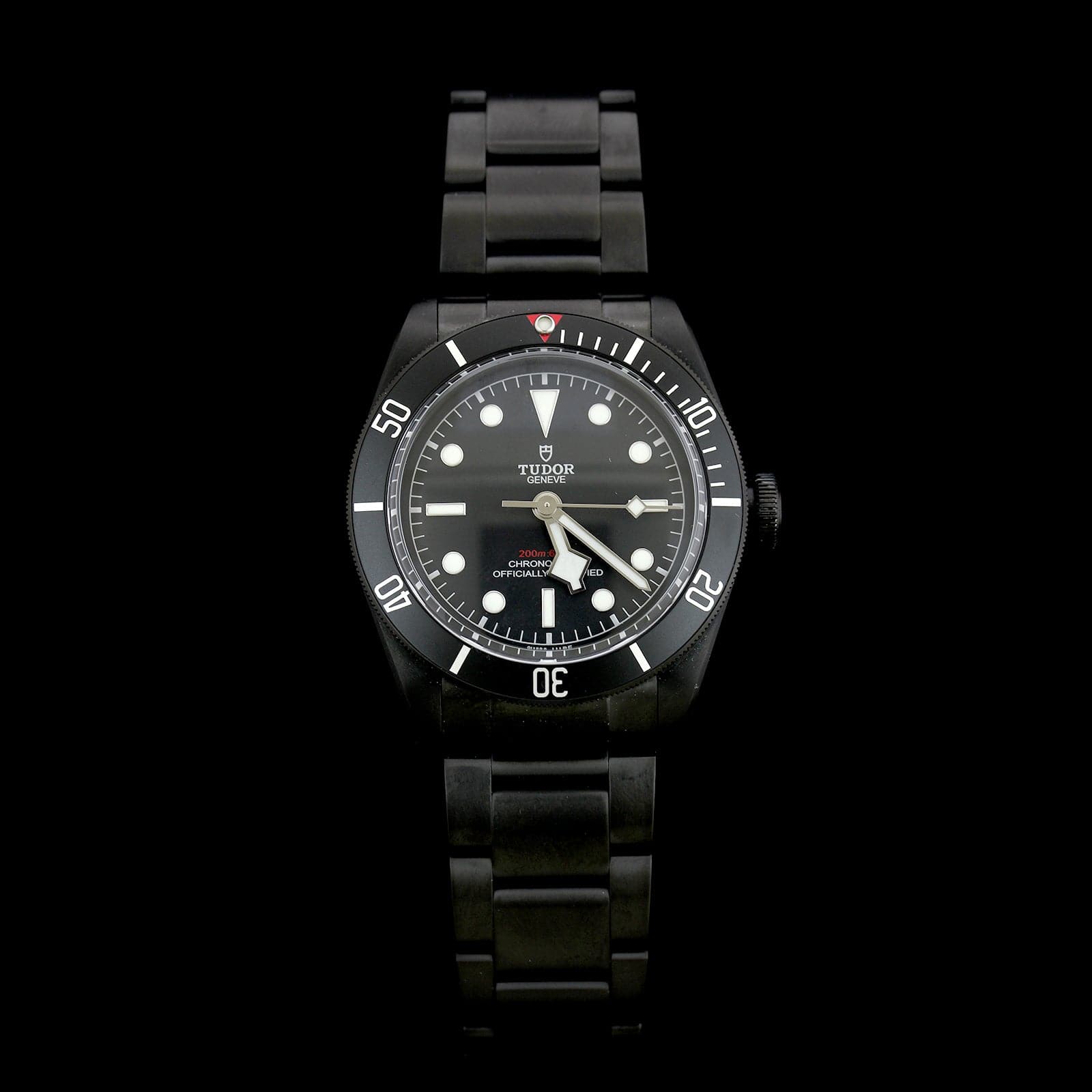 Tudor Estate Palladium Black Bay Dark Wristwatch