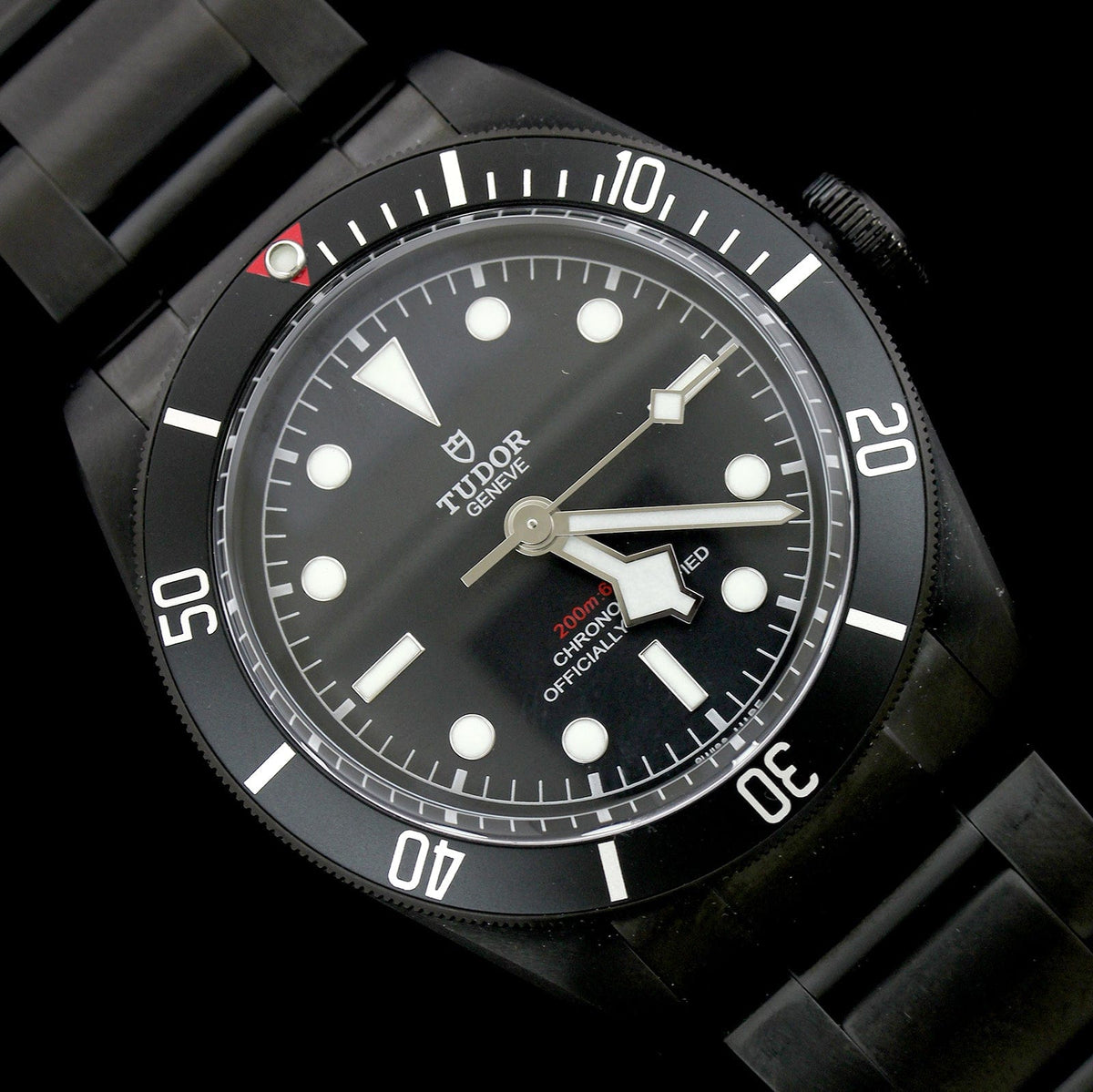 Tudor Estate Palladium Black Bay Dark Wristwatch