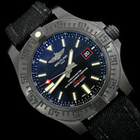 Breitling Titanium Estate Avenger Blackbird Wristwatch