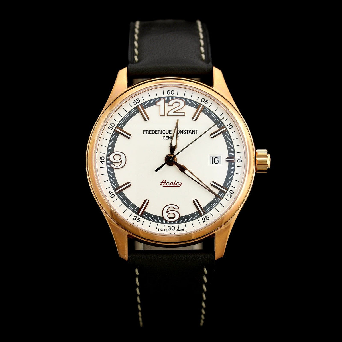 Limited Edition Frederique Constant Steel Estate Wristwatch