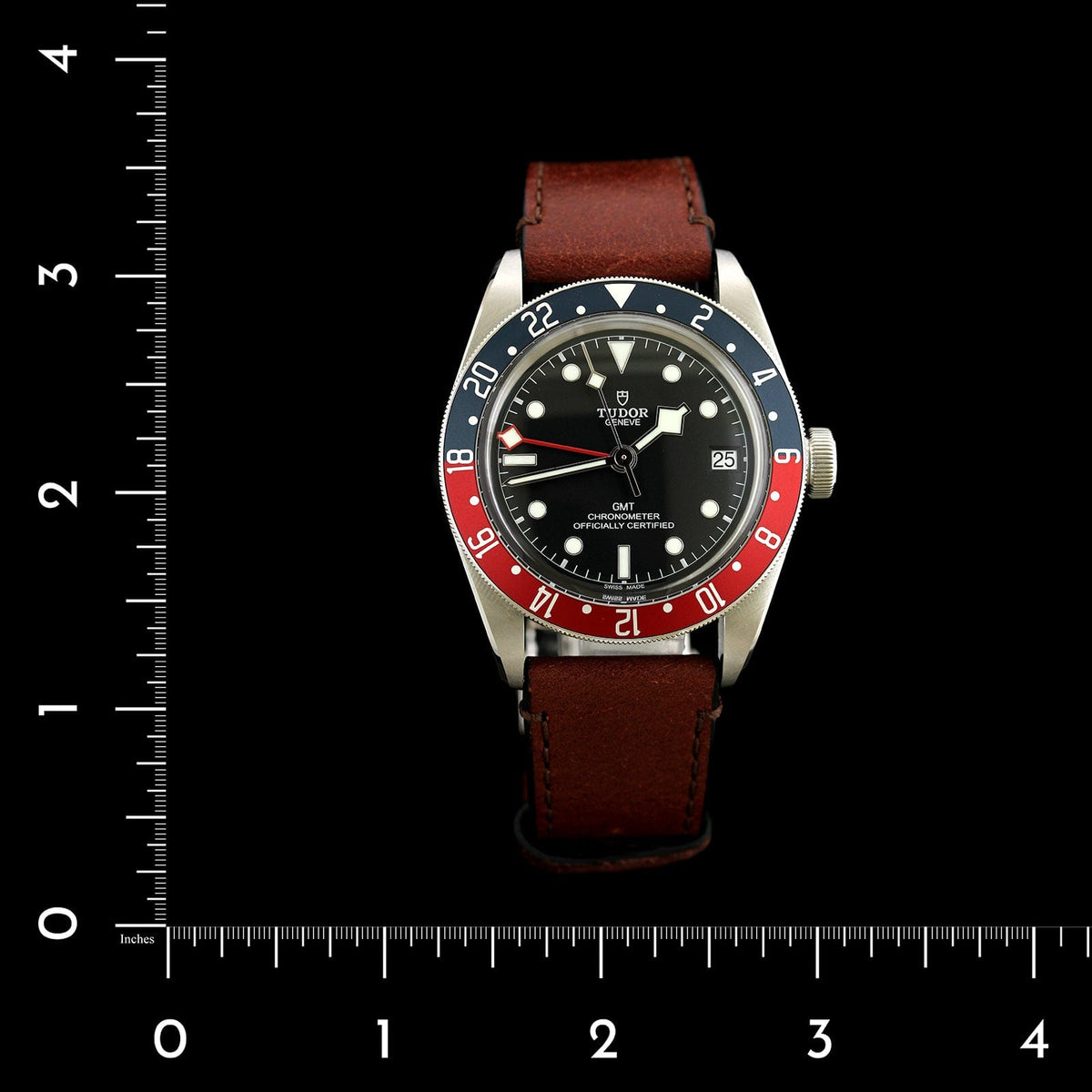 TUDOR Steel Estate Black Bay GMT Wristwatch