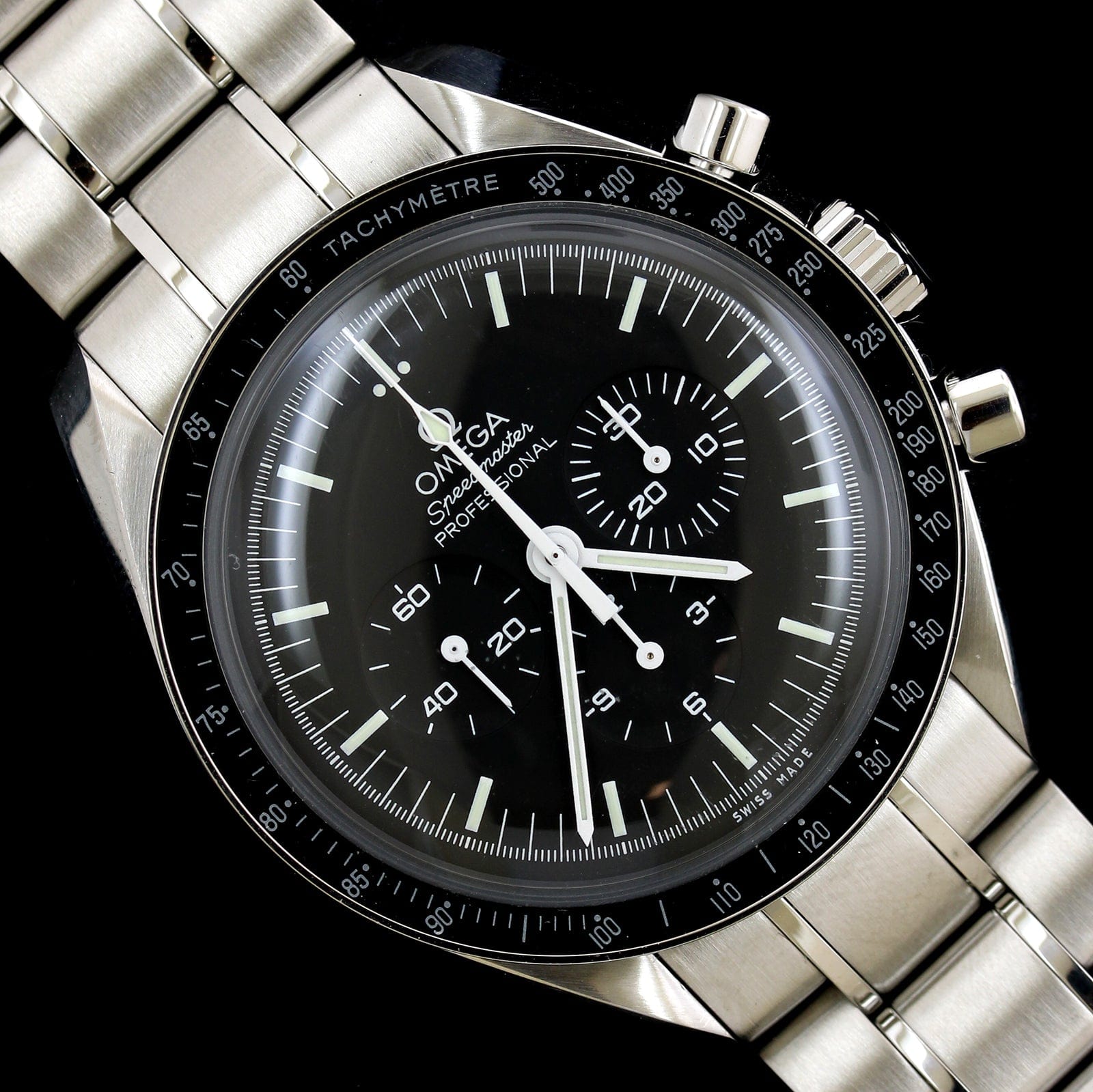 Steel Estate Omega Speedmaster Hesalite