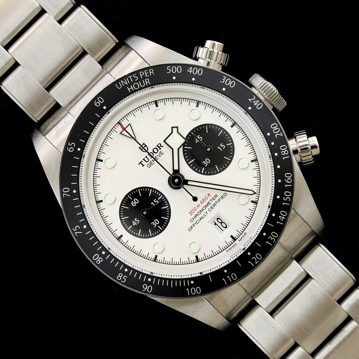 Steel Estate Tudor Black Bay Chronograph Watch