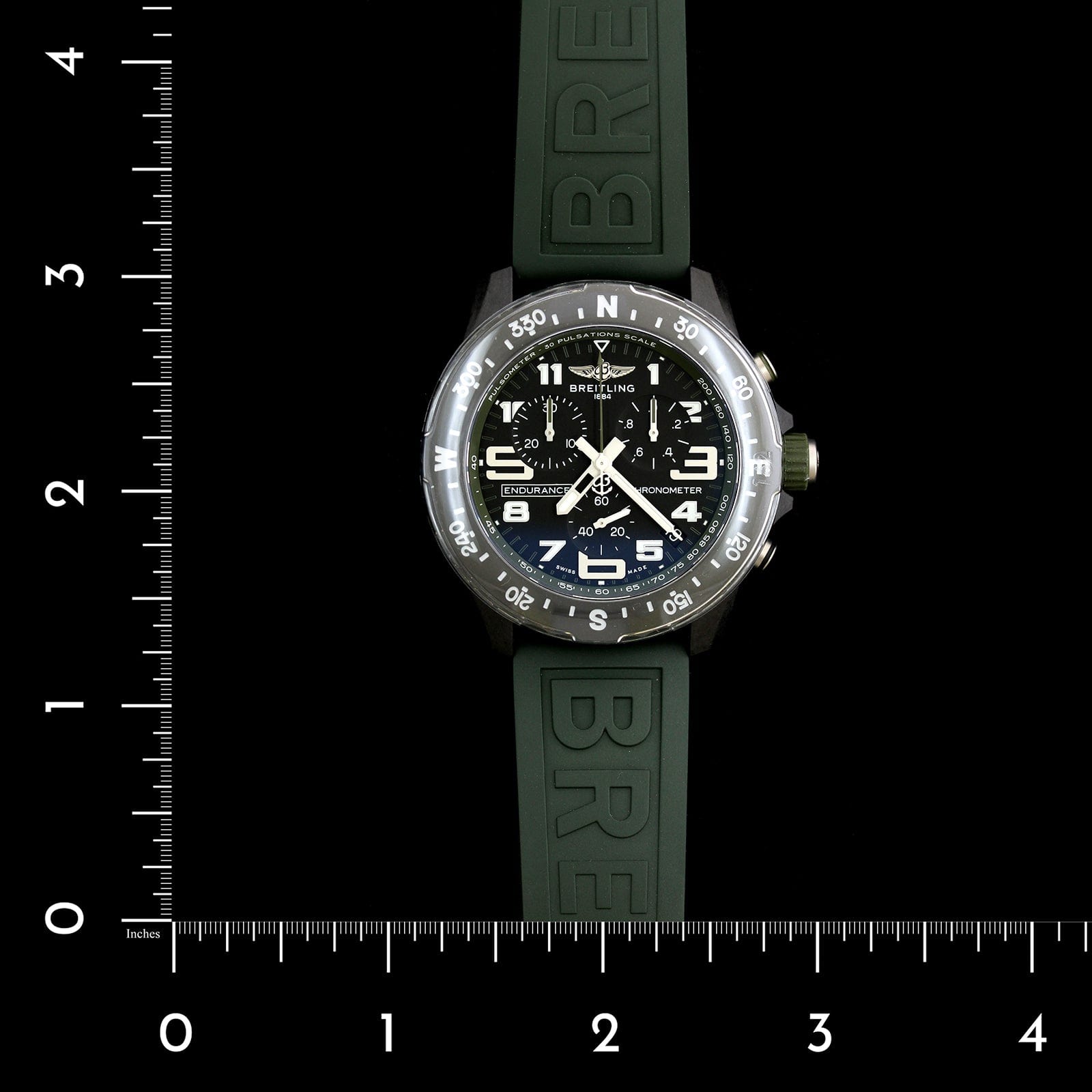 Breitlite Pre-Owned Breitling Endurance Pro Green Watch