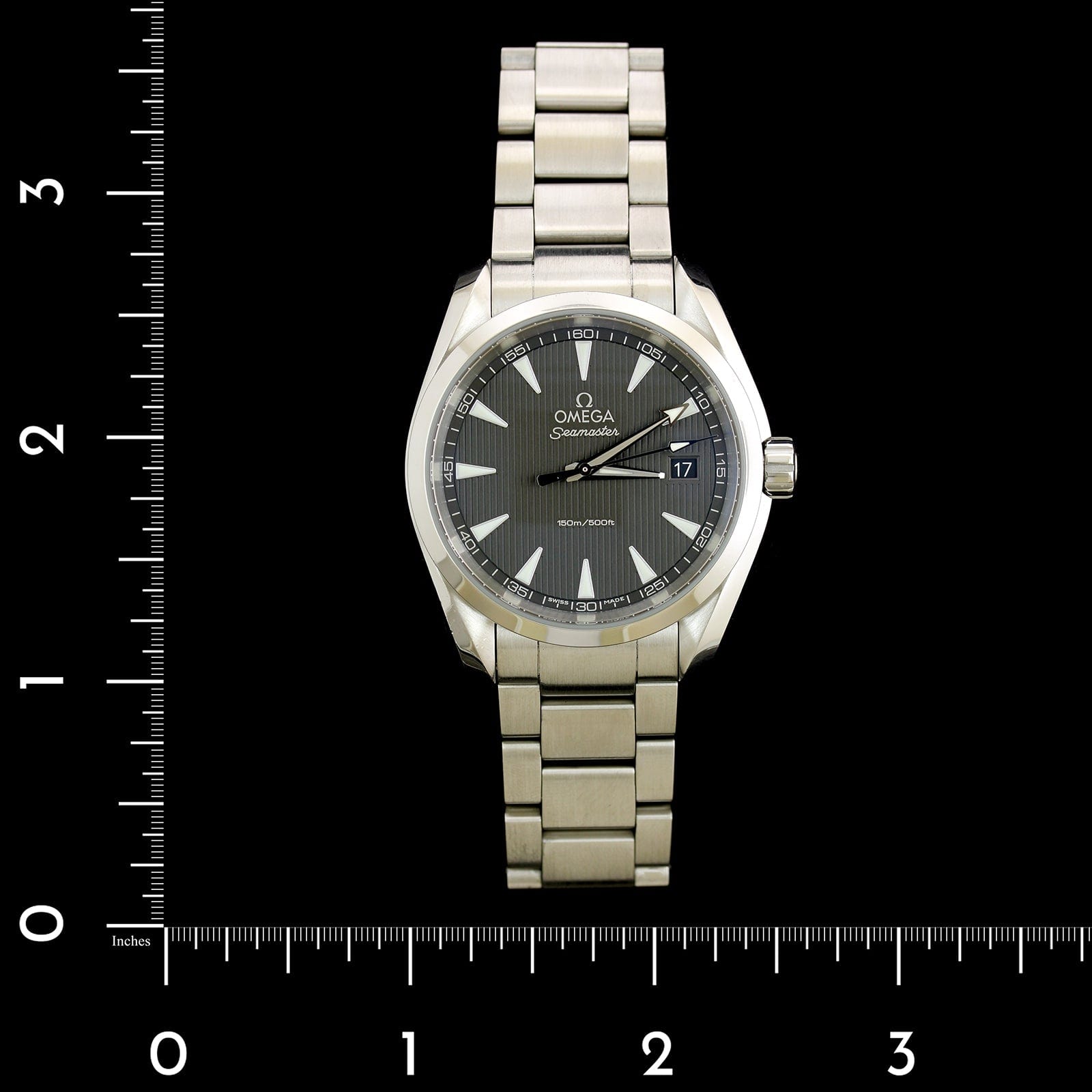 Omega Seamaster Aqua Terra Stainless Steel Watch