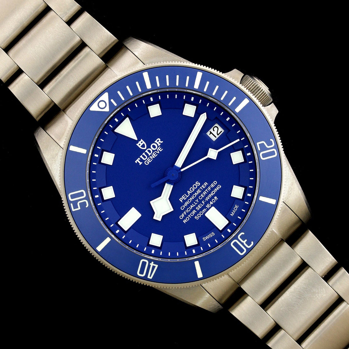 Titanium Pre-Owned Tudor Pelagos Watch