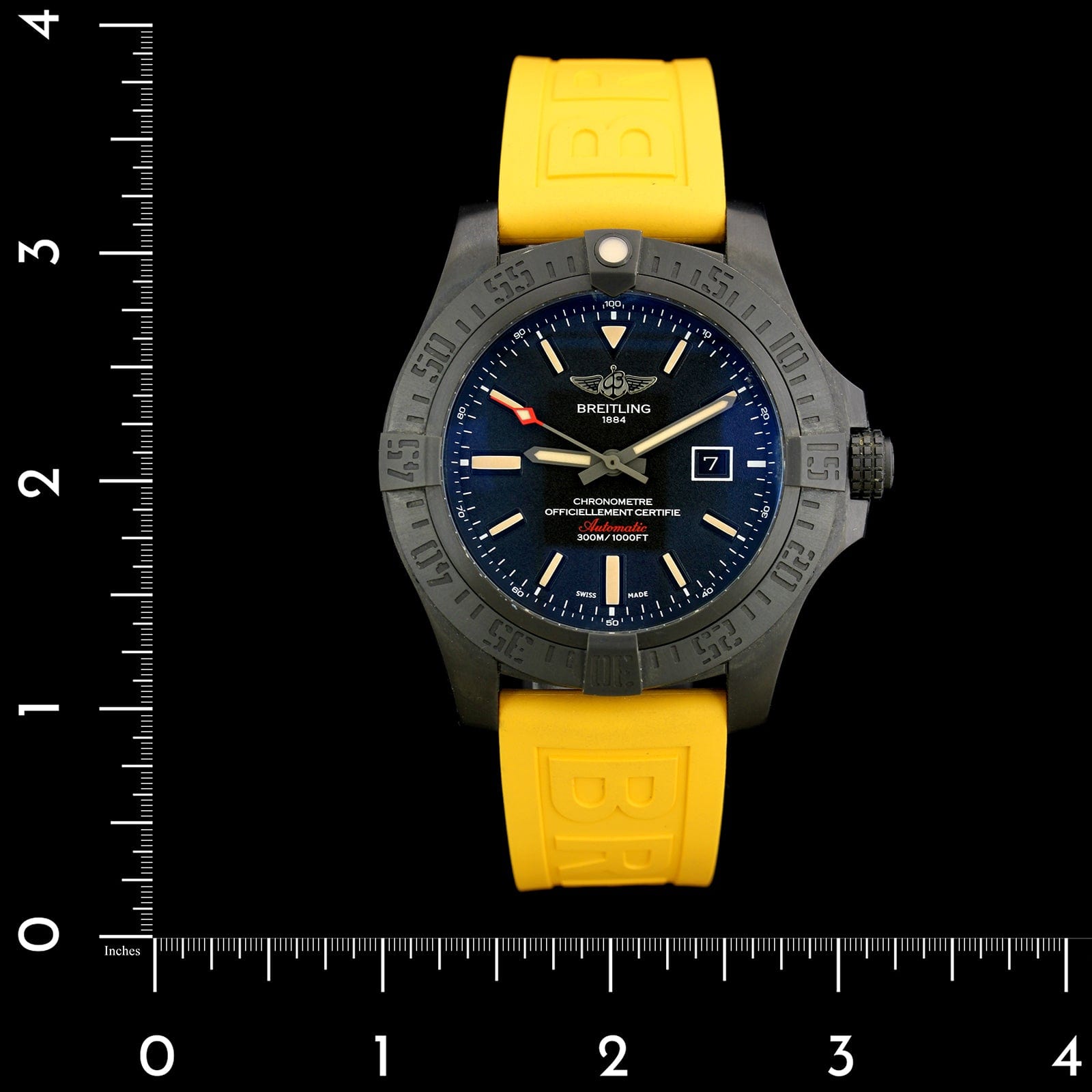 Titanium Pre-Owned Breitling Avenger Blackbird Watch