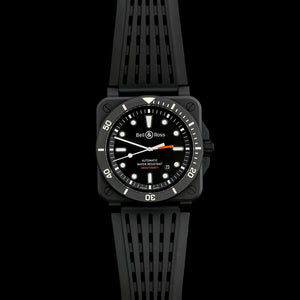 Ceramic Pre-Owned Bell & Ross BR 03-92 Diver Watch