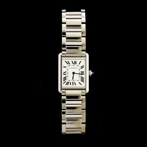 Stainless Steel Pre-Owned Cartier Tank Watch