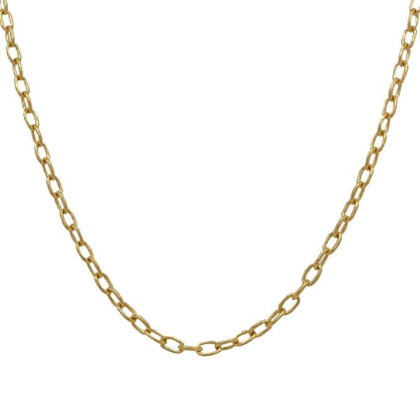 14K Yellow Gold Heavy Slim Chain