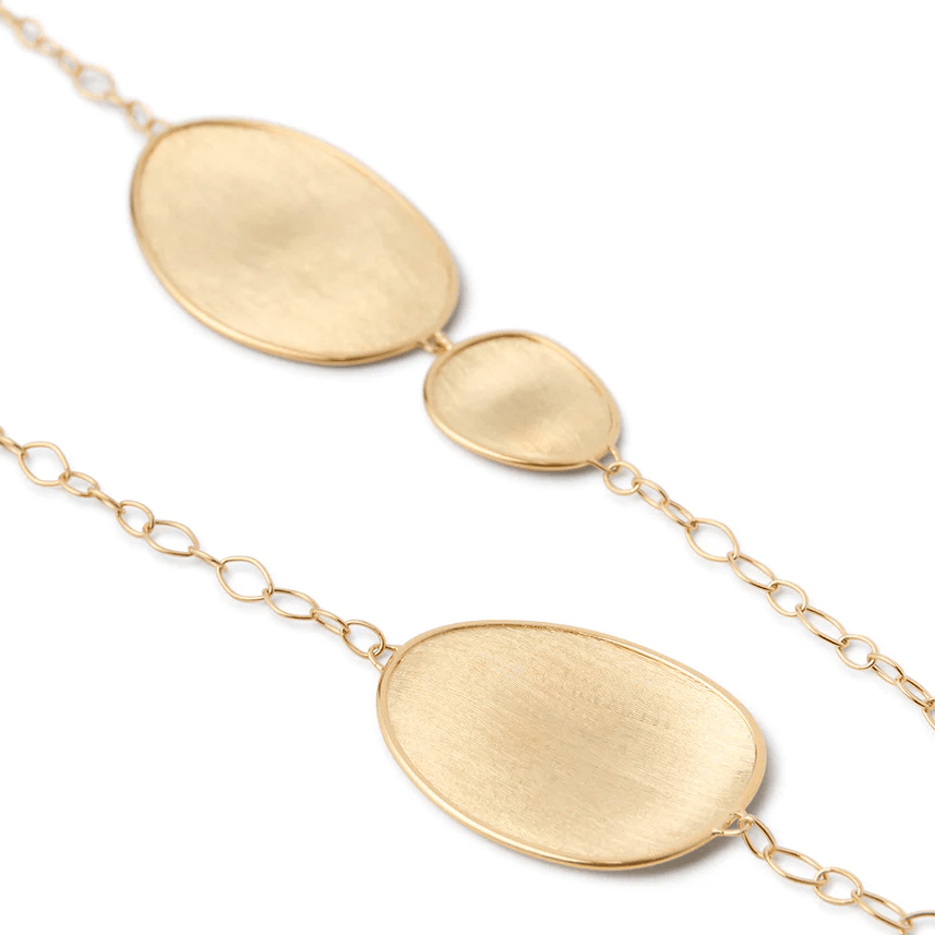 Marco Bicego Lunaria 18K Yellow Gold  Station Necklace