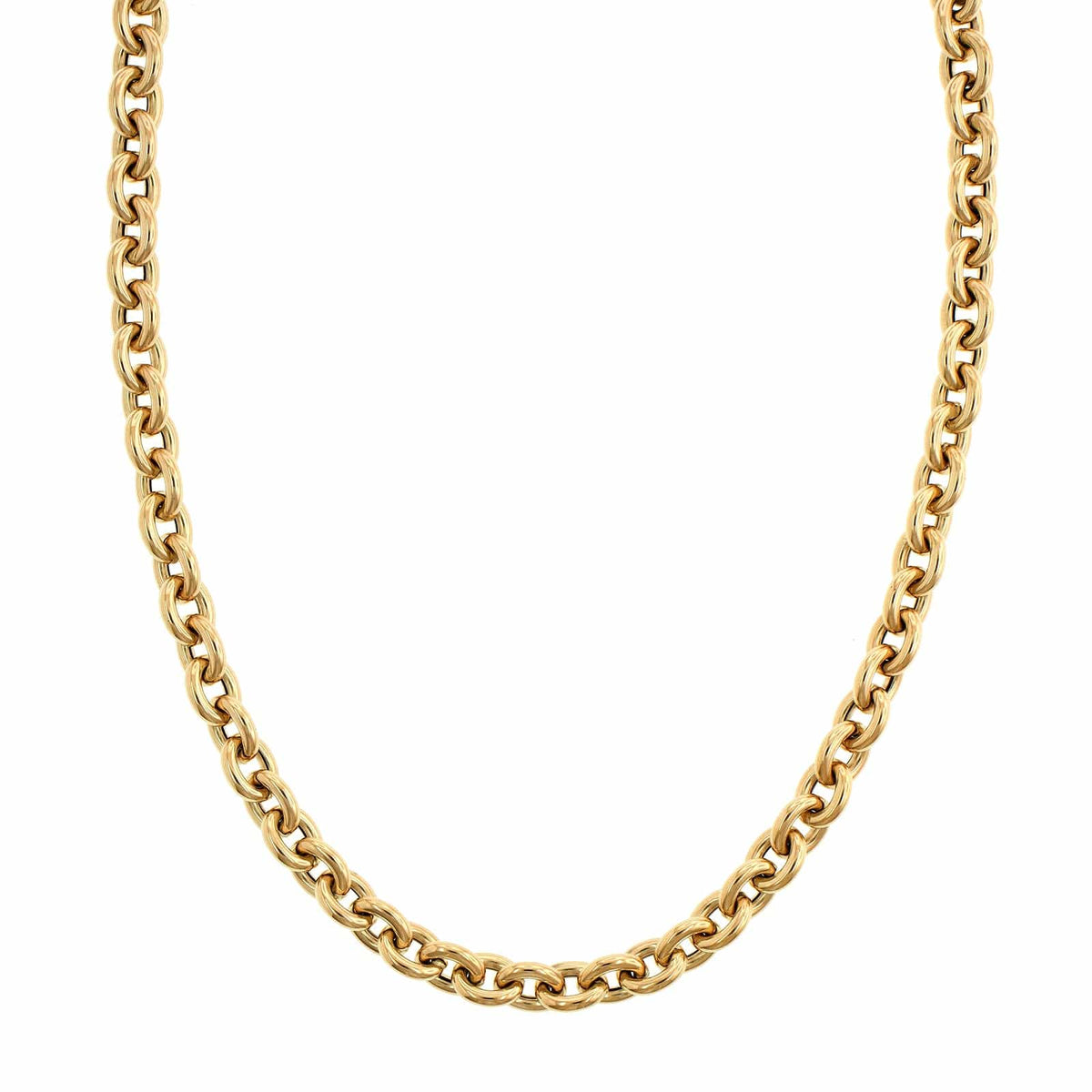 14K Yellow Gold Short Chain Necklace