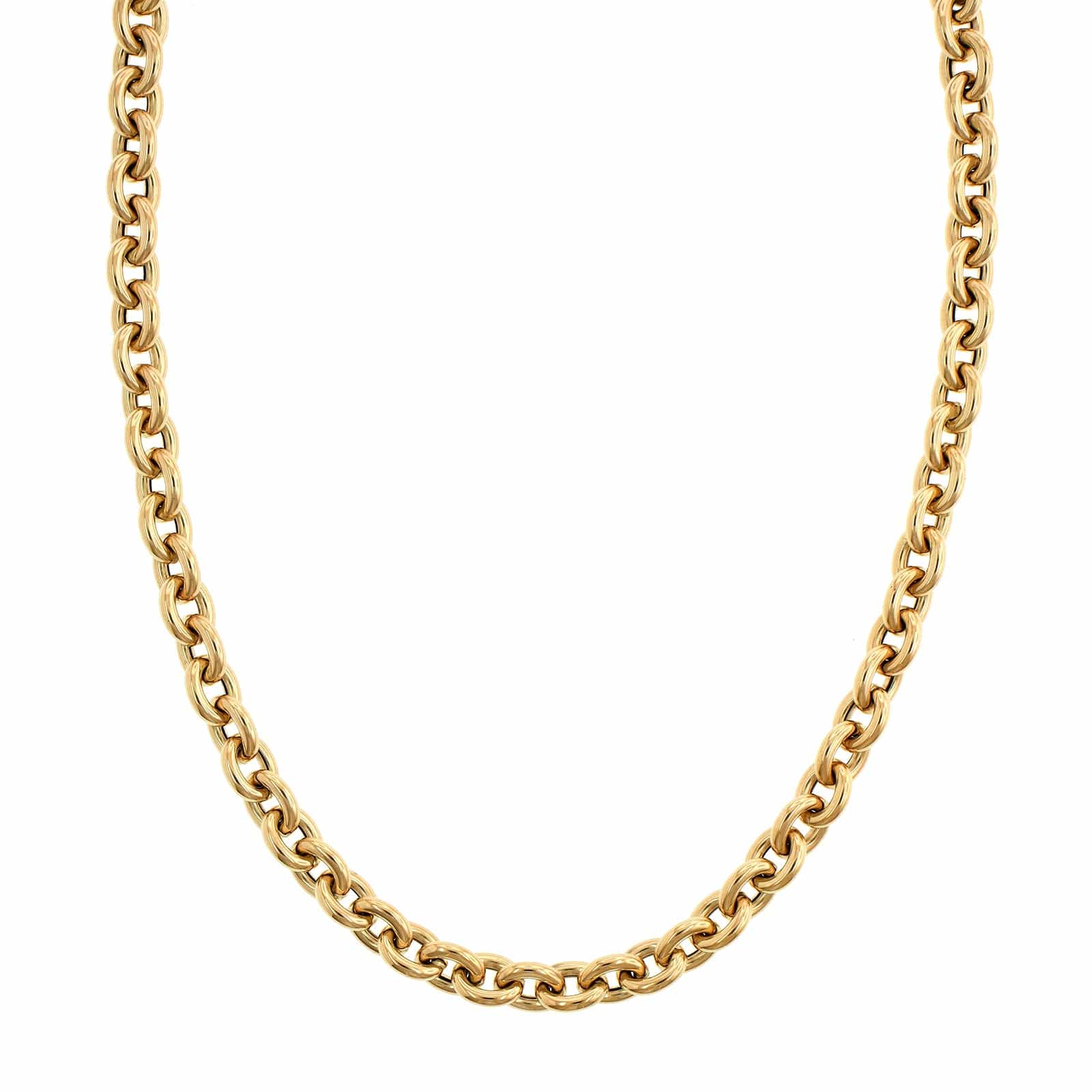 14K Yellow Gold Short Chain Necklace