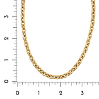 14K Yellow Gold Short Chain Necklace