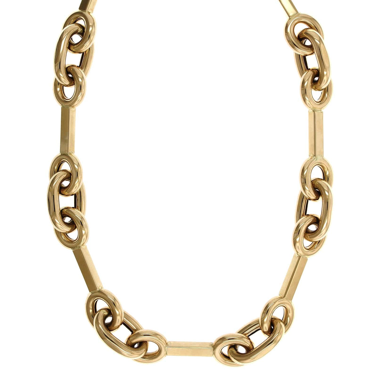 14K Yellow Gold Medium Chain Necklace