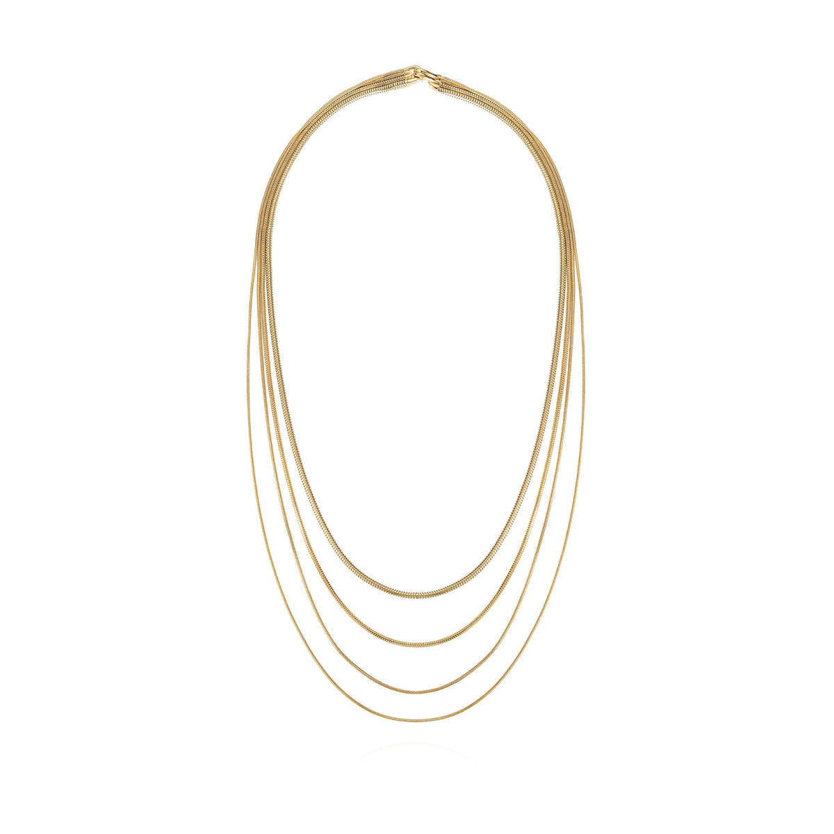 Fernando Jorge 18K Yellow Gold Multi Chain Necklace