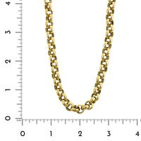 Roberto Coin 18K Yellow Gold Rolo Link Chain Necklace