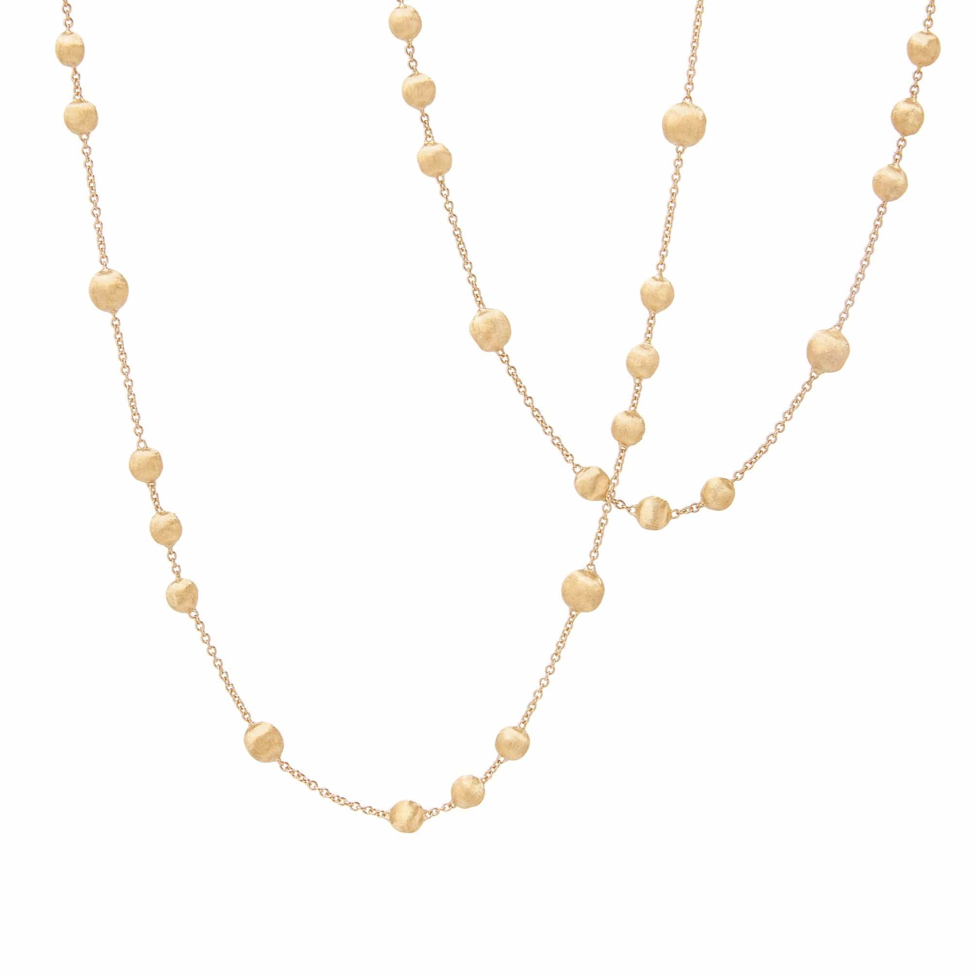 Marco Bicego 18K Yellow Gold 36" Africa Bead Necklace