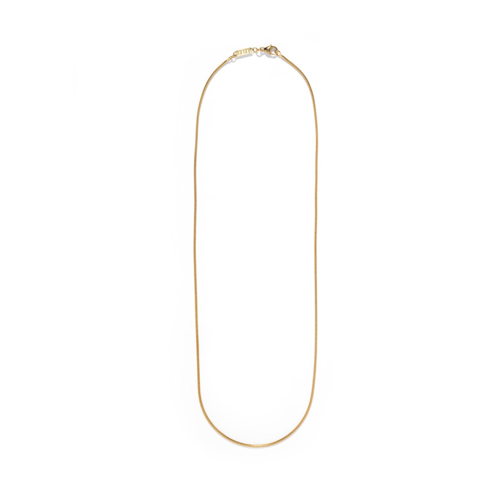 18K Yellow Gold Cascade Chain Necklace