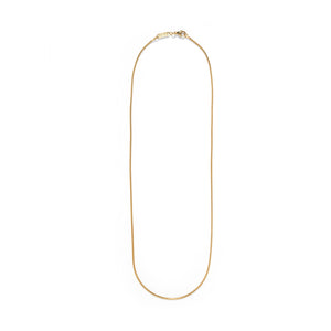 18K Yellow Gold Cascade Chain Necklace