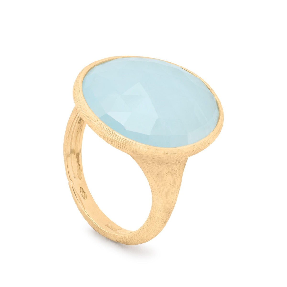 Marco Bicego 18K Yellow Gold Aquamarine Ring