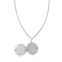 Sterling Silver Round Locket