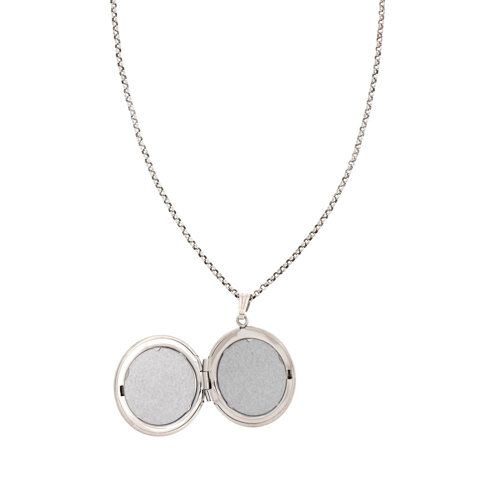 Sterling Silver Round Locket