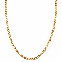 18K Yellow Gold Franco 21" Necklace