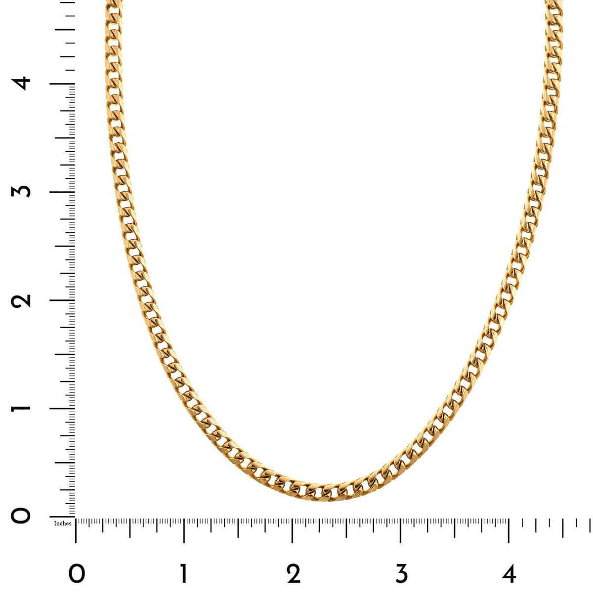 18K Yellow Gold Franco 21" Necklace