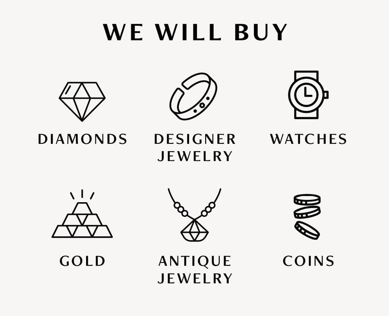 Sell your diamonds, designer jewelry, watches, antique jewelry, gold, coins and more!