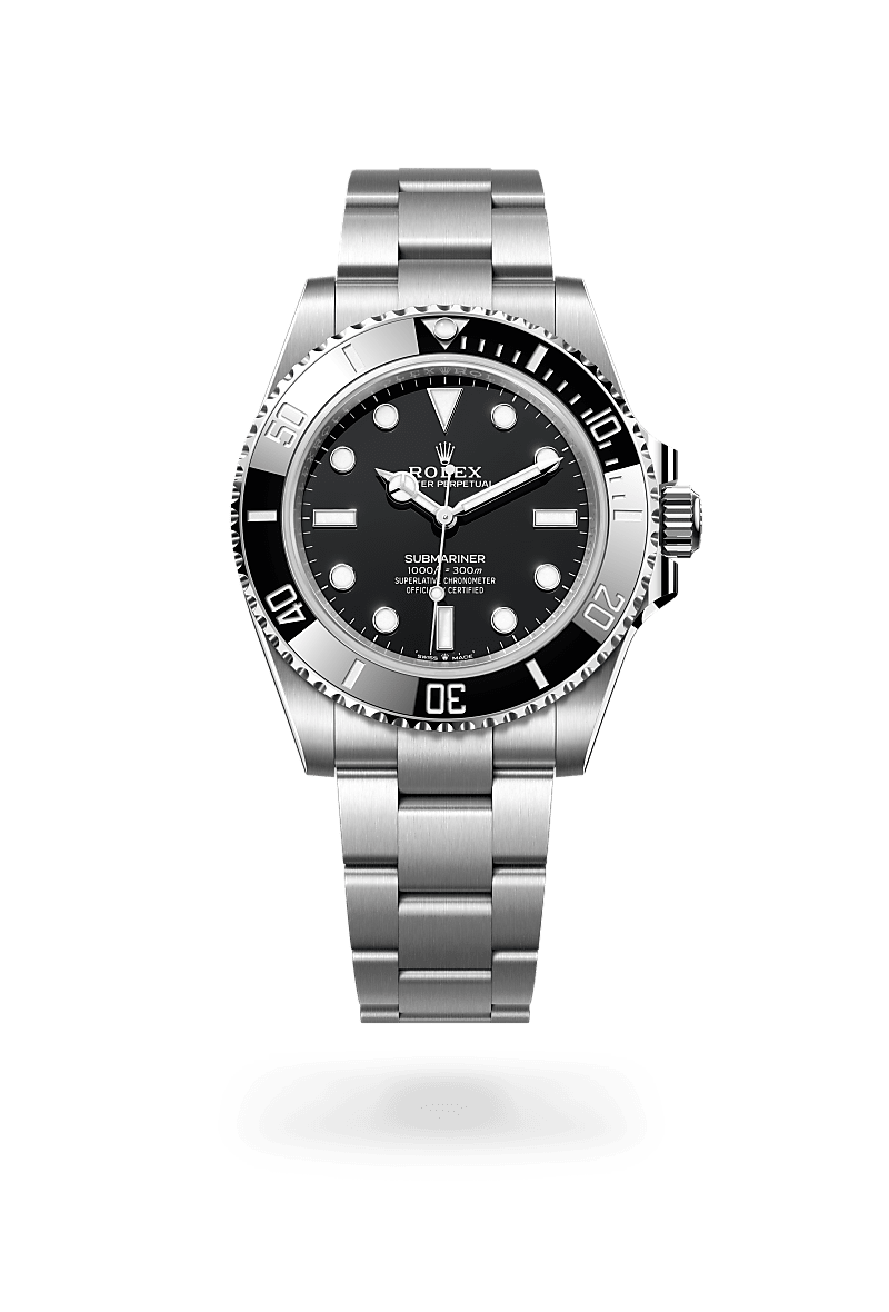 Front facing Rolex Submariner watch