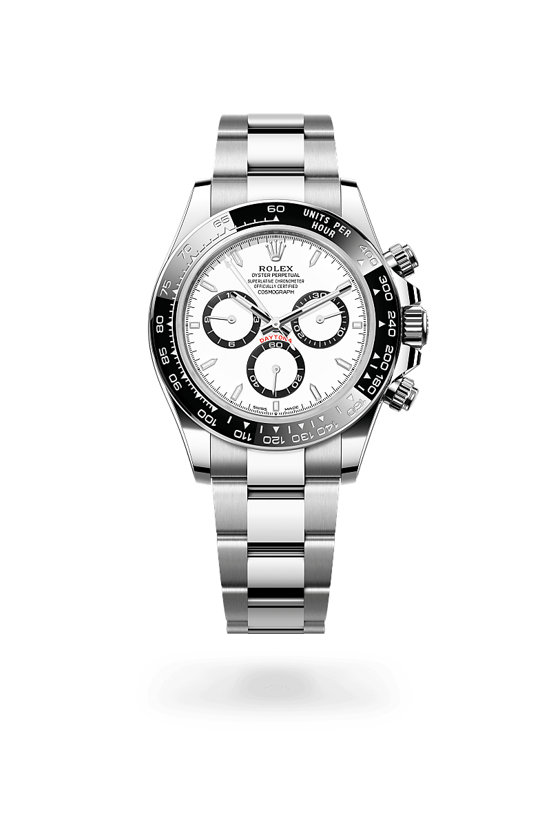 Front facing Rolex Cosmograph Daytona watch