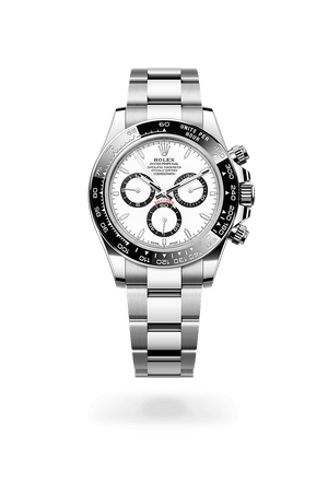 Front facing Rolex Cosmograph Daytona watch