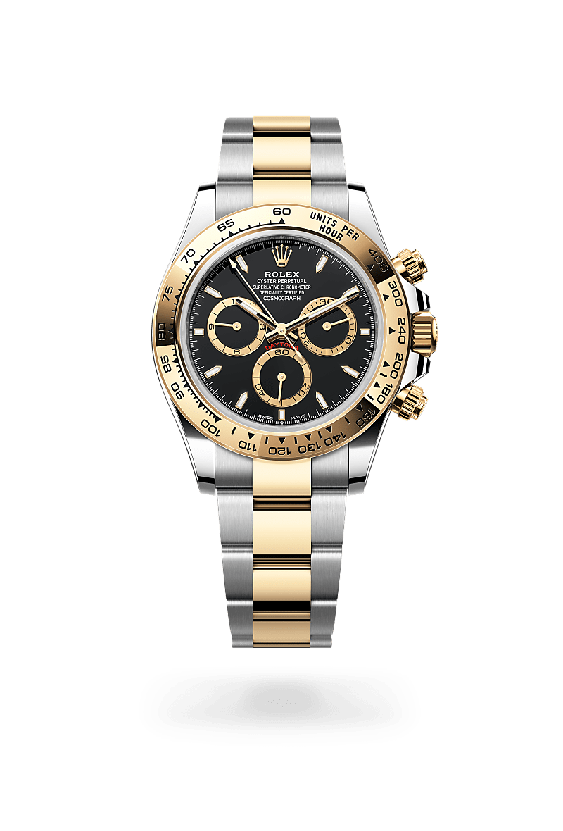 Front facing Rolex Cosmograph Daytona watch