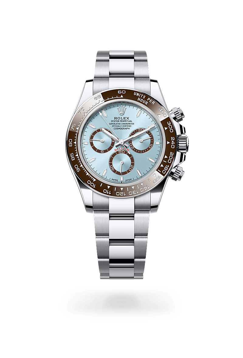 Front facing Rolex Cosmograph Daytona watch