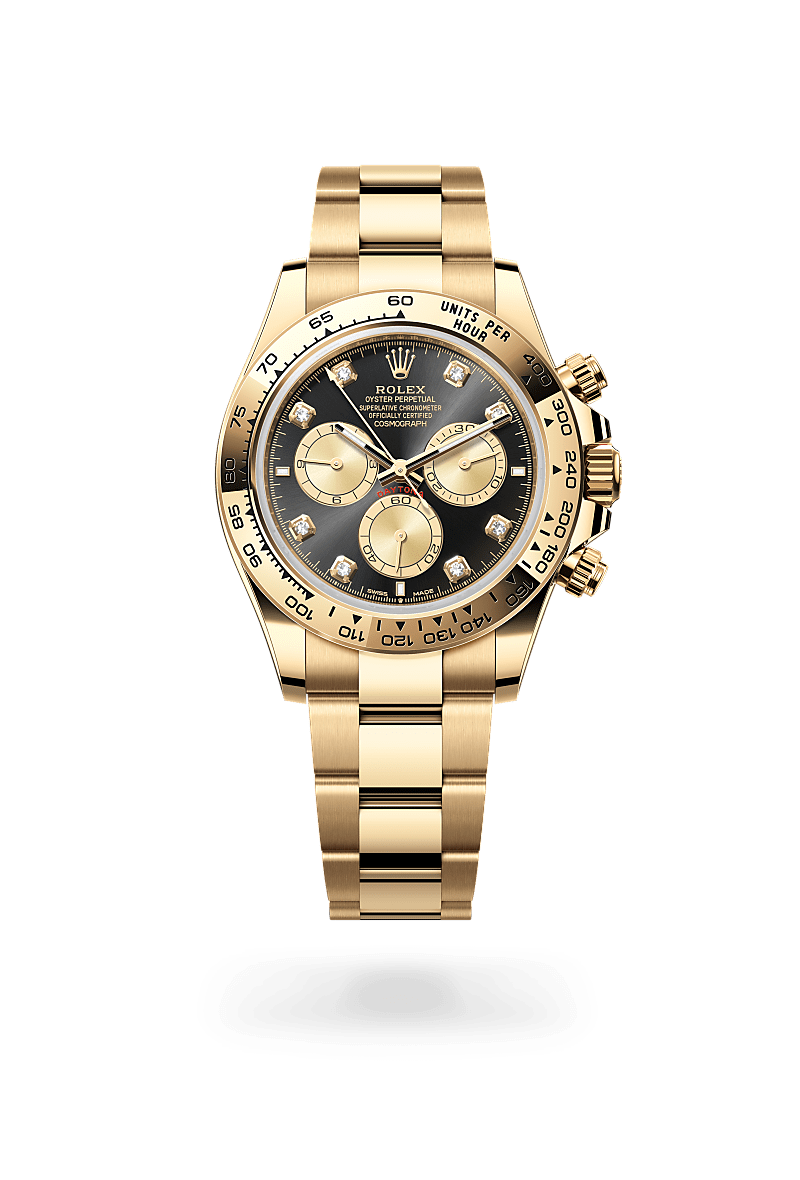 Front facing Rolex Cosmograph Daytona watch