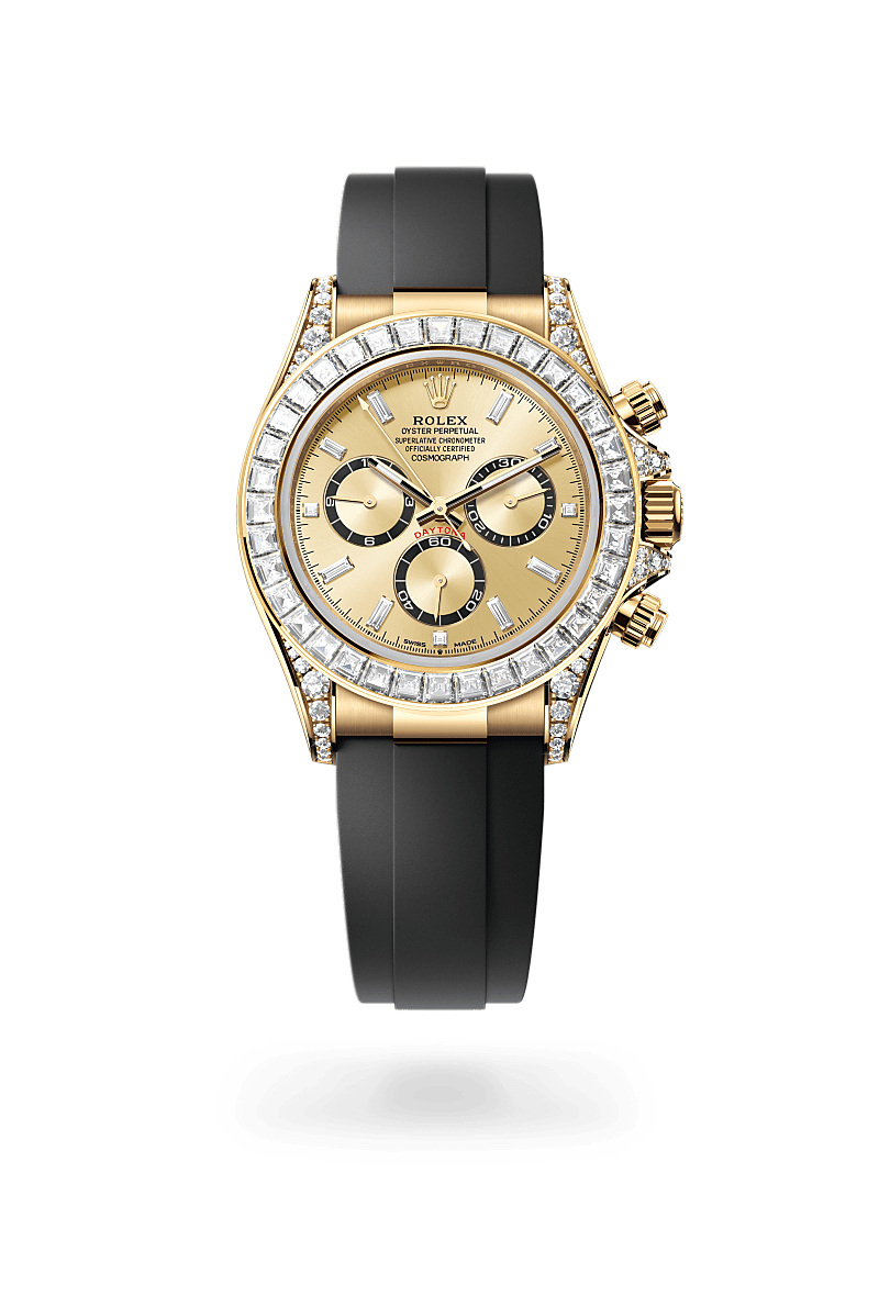 Front facing Rolex Cosmograph Daytona watch