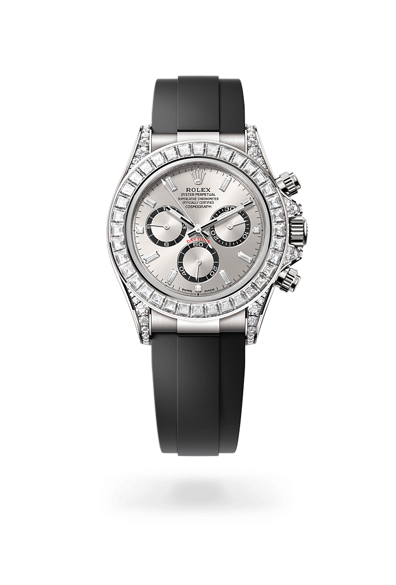 Front facing Rolex Cosmograph Daytona watch