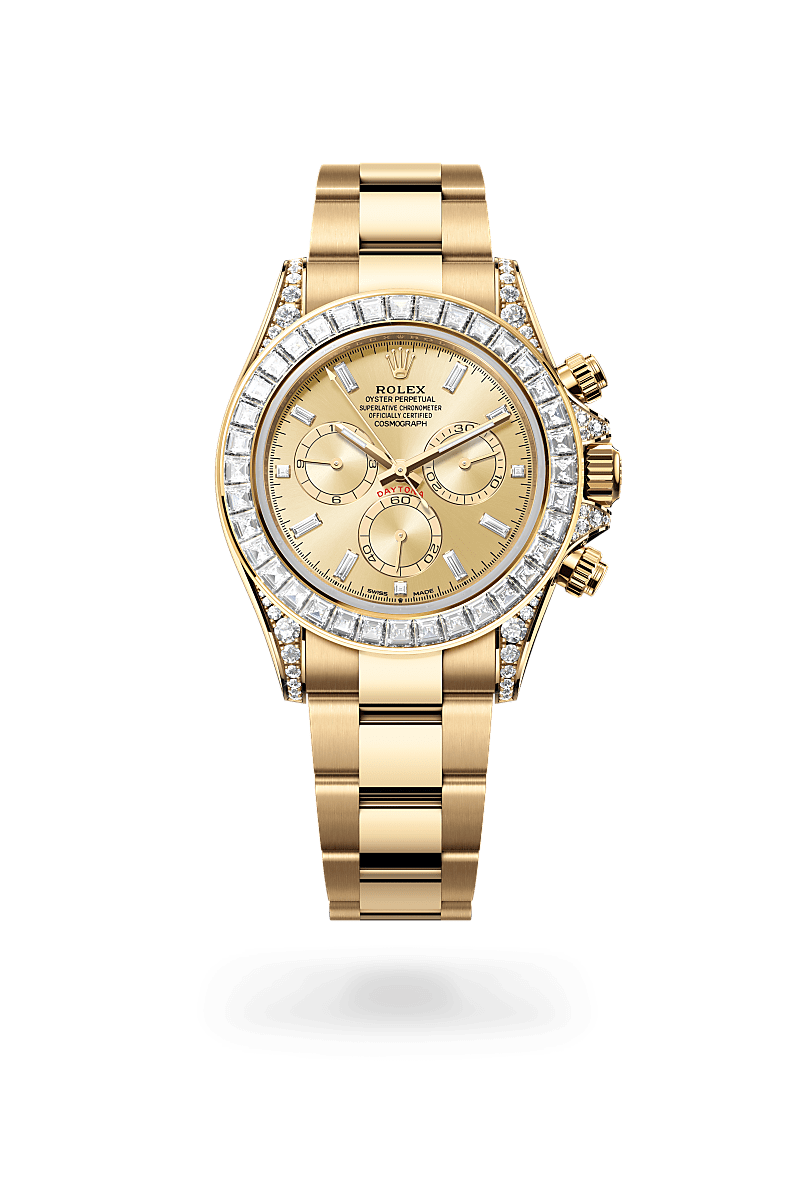 Front facing Rolex Cosmograph Daytona watch