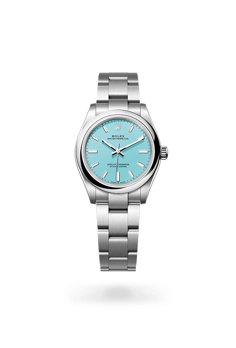 Front facing Rolex Oyster Perpetual 31 watch