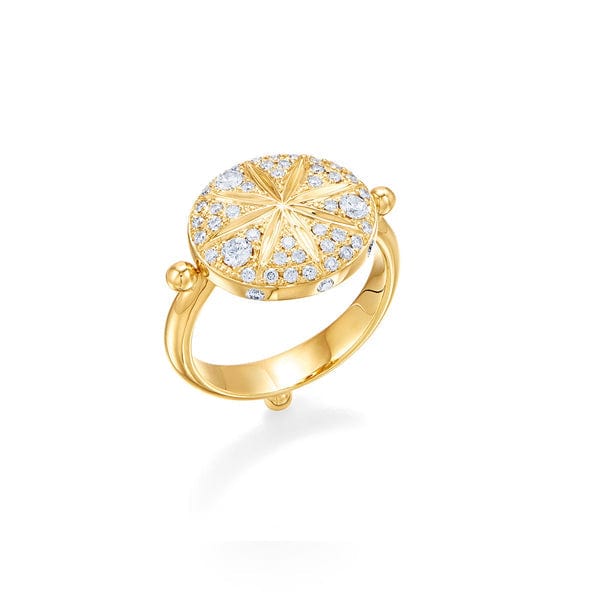 18K Yellow Gold Sorcerer Diamond Ring, Yellow Gold, Long's Jewelers