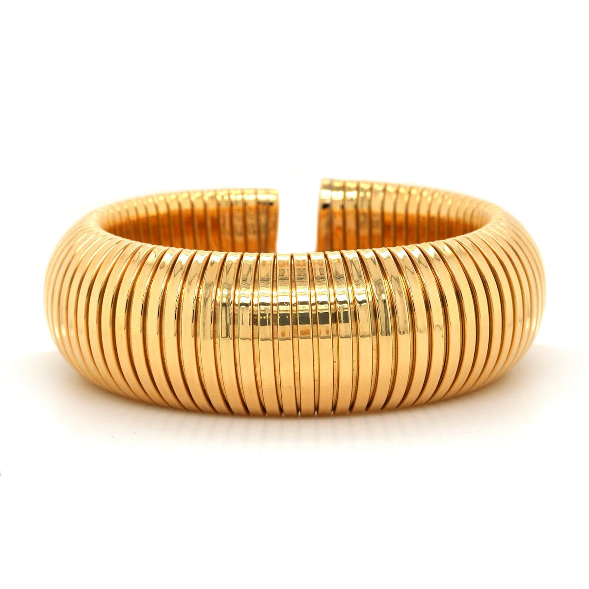 Grooved cuff store bracelet